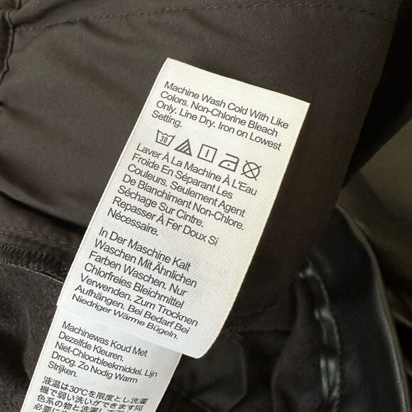 MADEWELL Vegan Leather Track Trousers High Rise in Black - Picture 12 of 16